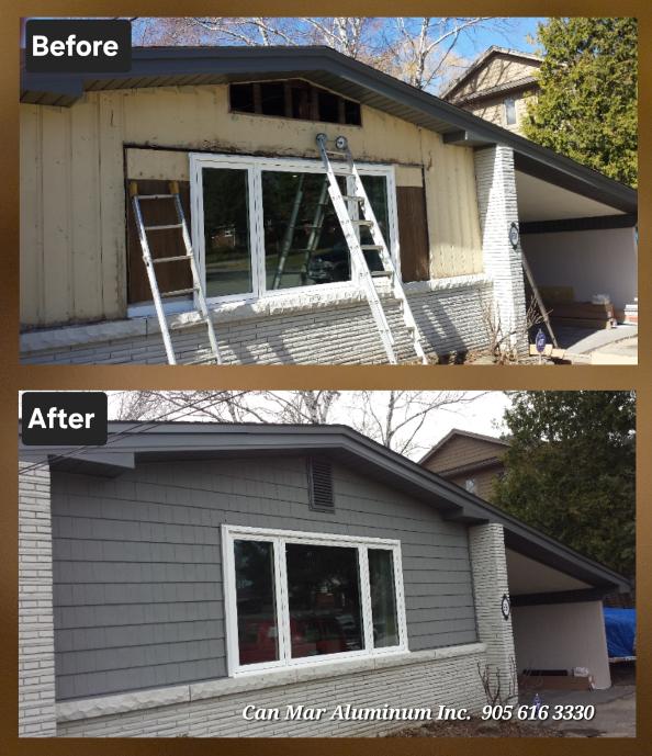 Burlington siding and eavestrough