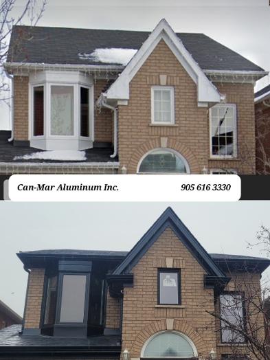 Aluminum transformation | white to black | Mississauga