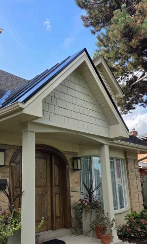 Front porch reno in Burlington