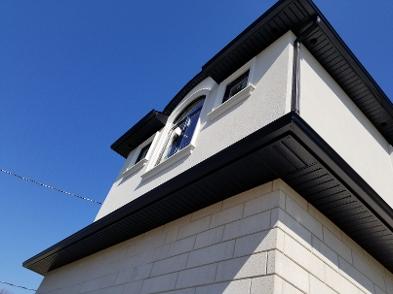 Aluminum installation in Black color | Mississauga project